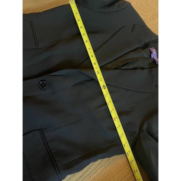 Ralph Lauren Collection Purple Label Women’s Odera Wool Silk Jacket Blazer 6 S - Picture 9 of 12